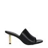 Givenchy Black Leather Sandal