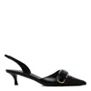 Givenchy Voyou 45 Leather Slingback Pumps In Black