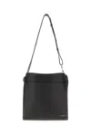 Givenchy Black Leather Shopping Bag In Black