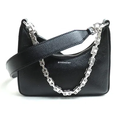 Pre-owned Givenchy Black Leather Shoulder Bag ()