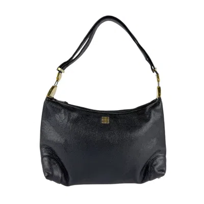Pre-owned Givenchy Black Leather Shoulder Bag ()