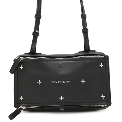Pre-owned Givenchy Black Leather Shoulder Bag ()