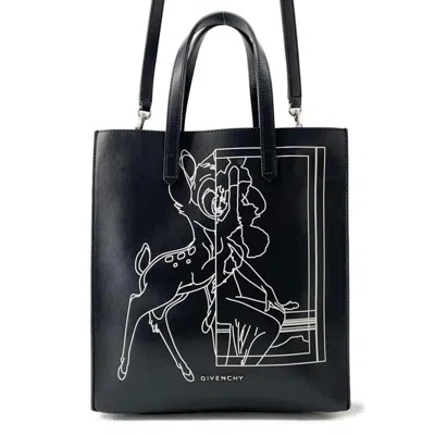 Pre-owned Givenchy Black Leather Shoulder Bag Tote Bag ()