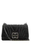 Givenchy Black Leather Small 4 G Soft Shoulder Bag In Black