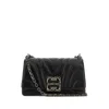 Givenchy Women Black Leather Small 4g Soft Shoulder Bag In Black