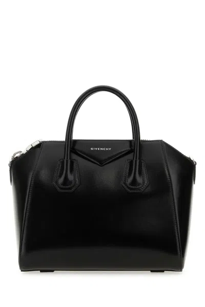 Givenchy Black Leather Small Antigona Handbag