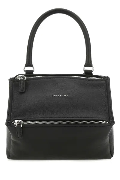 Givenchy Woman Black Leather Small Pandora Handbag