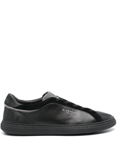 Givenchy Black Leather Sneakers