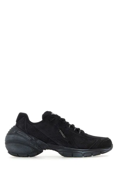 Givenchy Black Leather Tk Mx Runner Sneakers