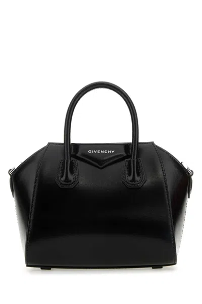 Givenchy Black Leather Toy Antigona Handbag