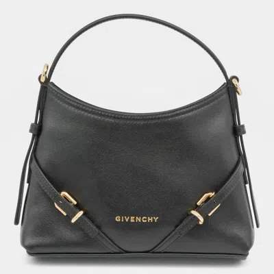 Givenchy Women Voyou Nano Bag In Polished Leather In Black