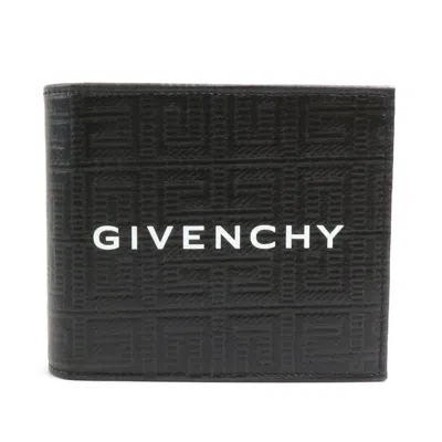 Pre-owned Givenchy Black Leather Wallet (bi-fold) ()