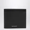 Givenchy 4g Leather Bi-fold Wallet In Black