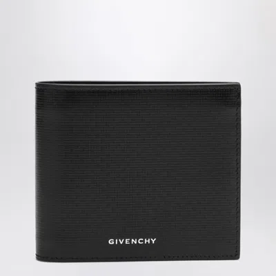 GIVENCHY BLACK LEATHER WALLET WITH LOGO