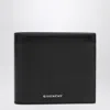 Givenchy 4g Leather Bi-fold Wallet In Black