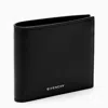 GIVENCHY BLACK LEATHER WALLET WITH LOGO