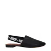 Givenchy Black Leather Women's Slides In Black