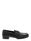 Givenchy Classic Lambskin Loafers With Ruched Detailing In Multicolor