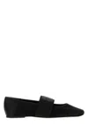 Givenchy Black Logo Ballet Flat In Multi