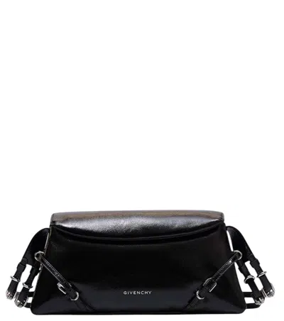 Givenchy Black Logo Medium Shoulder Bag