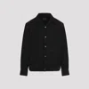 Givenchy Overshirt In Virgin Wool In Black