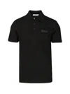 Givenchy Black Logo Polo In Black