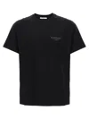 Givenchy Cotton T-shirt With Stamp Print Clothing In Black