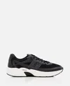 Givenchy Nfnty-52 Runners In Synthetic Leather And Mesh In Black