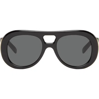 Givenchy Round Frame Sunglasses In Black