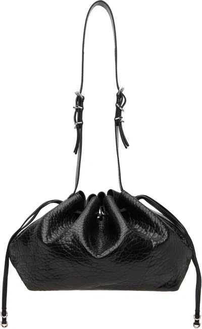 Givenchy Black Medium Pumpkin Bag In 001-black