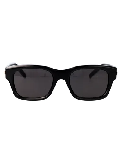 Givenchy Black Metal Sunglasses