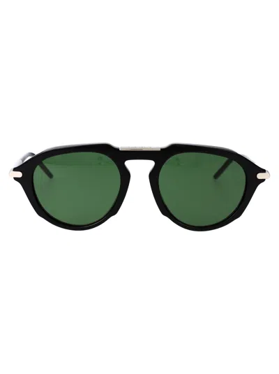 Givenchy Black Metal Sunglasses