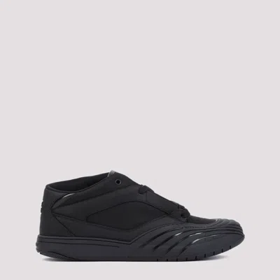 GIVENCHY BLACK MID-TOP SNEAKERS