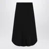 Givenchy Milan Stitch Midi Skirt With Gold Buttons
