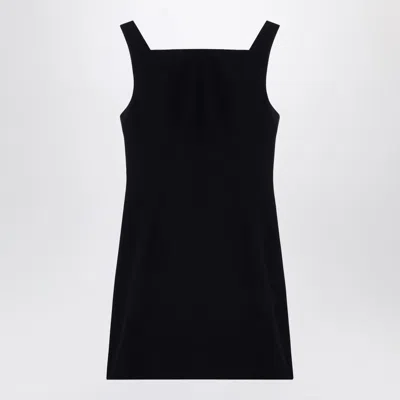 GIVENCHY GIVENCHY BLACK MINI DRESS WITH BACK NECKLINE WOMEN