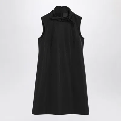 Givenchy Black Mini Dress With Bow