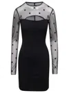 Givenchy Black Minidress With Cut-out In Black