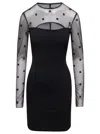 Givenchy Black Minidress With Cut-out In Black