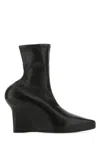 Givenchy Nappa Leather Ankle Boots With 8 Cm Wedge Height