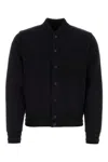 Givenchy Men Black Nylon Blend Bomber Jacket
