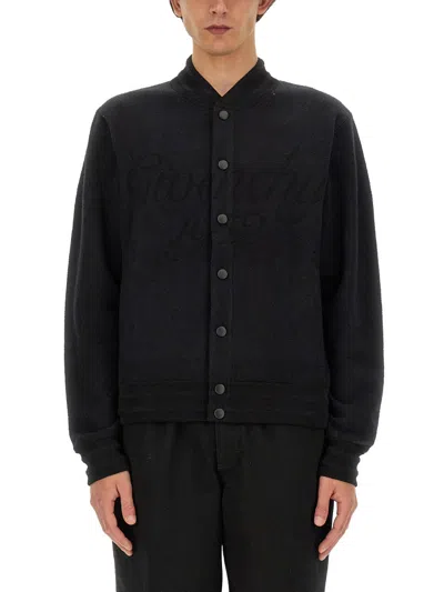 GIVENCHY GIVENCHY BLACK NYLON BLEND BOMBER JACKET