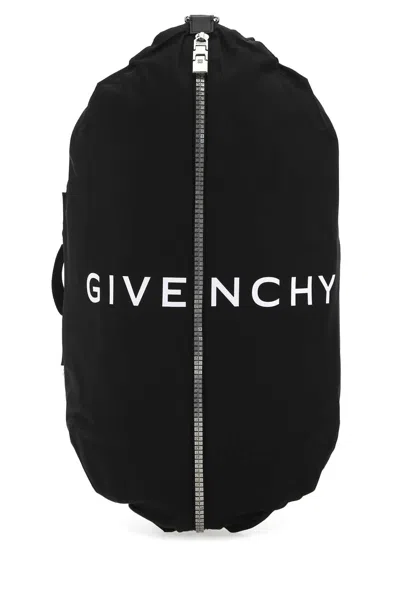 Givenchy Black Nylon G Zip Backpack
