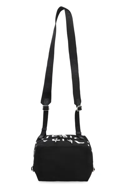 Givenchy Black Nylon Messenger Handbag For Men