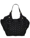 Givenchy Black Nylon Studded Sacca Bag