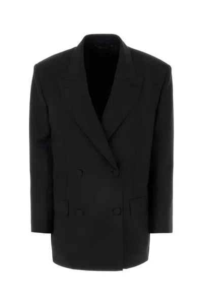 GIVENCHY BLACK OVERSIZE BLAZER