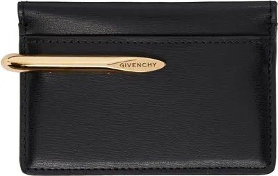Givenchy Black Pinch Card Holder