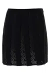 Givenchy Women Pleated Mini Skirt In Black