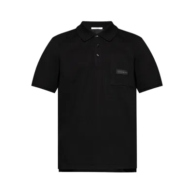 GIVENCHY GIVENCHY BLACK POLO SHIRTS MEN