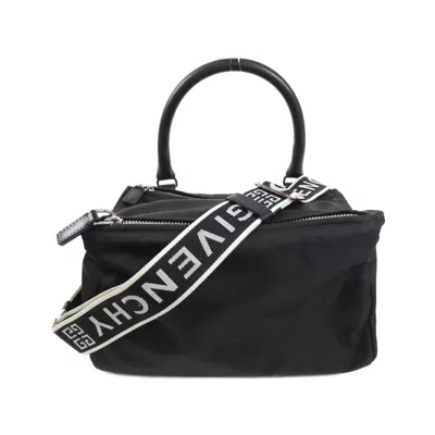 Pre-owned Givenchy Black Polyamide Acrylic Shoulder Bag ()