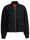 Givenchy Cropped Bomber Jacket In Black